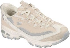 Skechers Skechers damskie klapki Slip-ins D'LITES SMOOTH NOSTALGIA 150537 NTGY 41. Klapki damskie Skechers, bez wzorów, sportowe, bez obcasa, bez zapięcia. Za 344.99 zł.