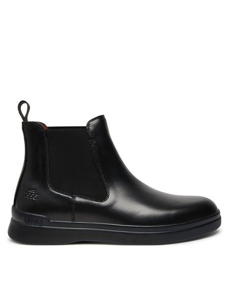 Liu Jo Sztyblety 7G4003 PX241 Czarny. Czarne botki męskie Liu Jo, bez wzorów, ze skóry, bez obcasa, bez zapięcia. Za 399.99 zł.