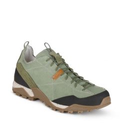 Buty trekkingowe męskie Aku Nativa Canvas. Czarne buty zimowe męskie Aku, bez wzorów, z tkaniny, bez obcasa, bez zapięcia. Za 399.00 zł.