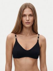 MICHAEL Michael Kors Góra od bikini MM06307 Czarny. Czarne bikini MICHAEL Michael Kors, s, bez wzorów, z syntetyku. Za 547.99 zł.