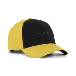 Czapka z daszkiem PUMA x HYROX PUMA. Żółte czapki damskie Puma, na wiosnę, z aplikacjami, klasyczne. Za 129.00 zł.