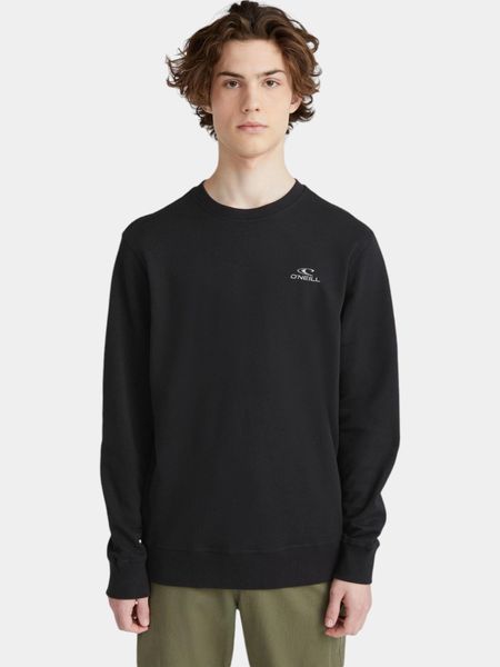 Sweter Męski O'Neill Small Logo Crew. Czarne swetry męskie O'Neill, m, bez wzorów, z bawełny, eleganckie, bez kołnierzyka, bez ramiączek. Za 233.10 zł.