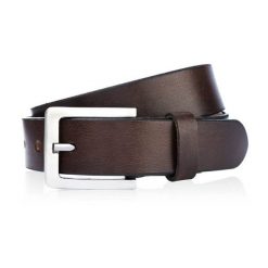 Pasek skórzany 90 CM PAOLO PERUZZI 04Z0290 brązowy. Brązowe paski męskie Paolo Peruzzi, z materiału, klasyczne. Za 59.99 zł.