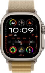 Smartwatch Apple Watch Ultra 2 (GPS + Cellular) 49mm Light Tan Titanium Case with Sahara Alpine Band, Small (MX4E3). Zegarki smartwatch Apple, bez wzorów. Za 4,050.01 zł.