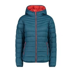 Kurtka damska turystyczna CMP 32K3016. Niebieskie kurtki sportowe damskie CMP, xs, bez wzorów, bez ramiączek, bez kaptura, trekkingowe. Za 443.05 zł.