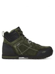 CMP Trekkingi Alcor 2.0 Mid Trekking Shoes Wp 3Q18577 Zielony. Zielone botki męskie CMP, bez wzorów, ze skóry, bez obcasa, bez zapięcia. Za 319.99 zł.