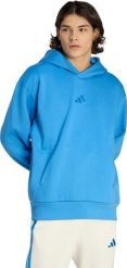 Adidas Bluza męska adidas ALL SZN Fleece Hoodie niebieska KC3182 3XL. Niebieskie bluzy męskie Adidas, m, bez wzorów, bez ramiączek, bez kaptura. Za 279.71 zł.