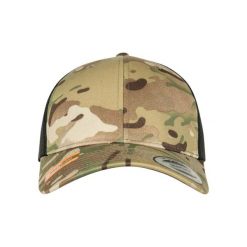 Czapka urban classic retro multicam®. Brązowe czapki damskie Urban Classics, bez wzorów, z poliesteru, retro. Za 76.15 zł.