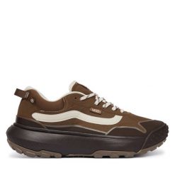 Trekkingi Vans. Brązowe buty zimowe męskie Vans, bez wzorów, bez obcasa, bez zapięcia. Za 599.99 zł.