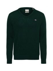 Gant sweter z dzianiny Mężczyźni zielony, M. Zielone swetry męskie GANT, m, bez wzorów, z dzianiny, bez kołnierzyka, bez ramiączek. Za 429.95 zł.