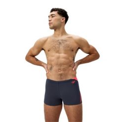 Spodenki kąpielowe męskie Speedo Hyperboom Spl Asht. Czarne kąpielówki męskie Speedo, m, bez wzorów, z materiału. Za 189.99 zł.