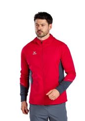 Kurtka z dresu Erima Racing. Czerwone kurtki męskie Erima, s, bez wzorów, z dresówki, z kapturem. Za 256.95 zł.