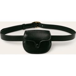 Polo Ralph Lauren - Pasek skórzany. Czarne paski damskie Polo Ralph Lauren, bez wzorów, z materiału. Za 859.90 zł.