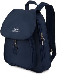 Plecak plecaczek damski mały lekki wodoodporny elegancki granatowy Beltimore R34. Niebieskie plecaki damskie Beltimore, bez wzorów, eleganckie. Za 99.83 zł.