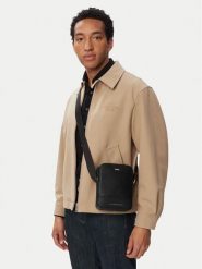 Tommy Hilfiger Saszetka Th Central Mini Reporter AM0AM14433 Czarny. Czarne saszetki i nerki męskie Tommy Hilfiger, bez wzorów, ze skóry. Za 369.99 zł.