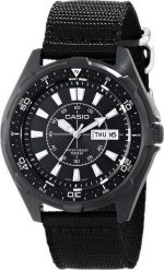 Zegarek Casio Zegarek Męski Casio AMW-110-1A ( 45 mm). Zegarki męskie Casio, bez wzorów. Za 693.33 zł.