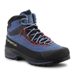 Buty La Sportiva TX4 Evo Mid Gtx 37G644322 GORE-TEX niebieskie. Niebieskie obuwie trekkingowe damskie z gore-texu, bez zapięcia. Za 1,396.44 zł.
