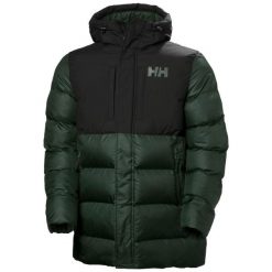 Długa kurtka z kapturem Helly Hansen Active. Czarne kurtki męskie Helly Hansen, bez wzorów, z puchu, sportowe, z kapturem. Za 1,013.75 zł.