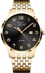 Zegarek męski Pierre Ricaud P60056.1124Q złoty. Żółte zegarki męskie Pierre Ricaud, bez wzorów, złote. Za 435.00 zł.