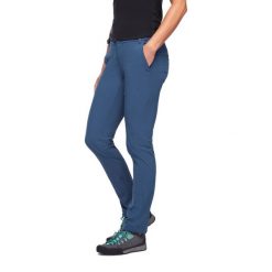 Spodnie trekkingowe damskie Black Diamond Alpine Light. Niebieskie spodnie sportowe damskie Black Diamond, na lato, bez wzorów, sportowe, trekkingowe. Za 375.96 zł.