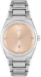 Zegarek Boss BOSS 1502670 zegarek damski srebrny 31 mm. Szare zegarki damskie Boss, srebrne. Za 845.63 zł.