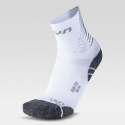 Skarpety do biegania męskie Uyn Run Fit Socks White / Grey. Białe skarpety męskie UYN, bez wzorów. Za 69.99 zł.