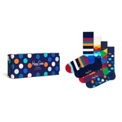 Skarpetki Happy Socks Multi-color Kolorowe Giftbox 4-pack. Skarpetki damskie Happy Socks, bez wzorów. W wyprzedaży za 160.20 zł.