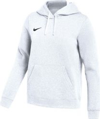Nike Bluza damska Nike Park 26 Fleece Hoodie biała IB1224 100 XS. Białe bluzy damskie Nike, xs, bez wzorów, bez ramiączek, bez kaptura. Za 254.33 zł.