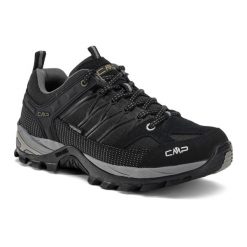 Buty trekkingowe męskie CMP Rigel Low Wp. Czarne trekkingi męskie CMP, na lato, z materiału, bez zapięcia. Za 359.99 zł.
