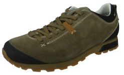 Buty trekkingowe męskie Aku Bellamont 3 Suede GTX SAND BLACK. Brązowe trekkingi męskie Aku, z materiału, bez zapięcia. Za 959.00 zł.