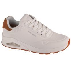Tenisówki Skechers Model Uno - Suited On Air Kolor Biały. Białe trampki męskie Skechers, bez wzorów, z syntetyku, bez zapięcia. Za 399.99 zł.