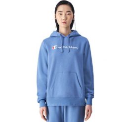 Bluza damska Champion Hooded 117529. Fioletowe bluzy damskie Champion, bez wzorów, casualowe, bez ramiączek, bez kaptura. Za 227.00 zł.