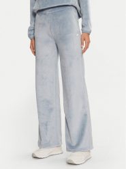 K-Way Spodnie dresowe Jenny K7128CW Niebieski Relaxed Fit. Niebieskie spodnie dresowe damskie K-Way, bez wzorów, z dresówki. Za 289.99 zł.