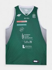 4F Tank top replika wyjazdowy z sezonu 2023/24 damski 4F x AZS UMCS Lublin - multikolor S. Topy damskie 4F, s, bez wzorów, z dzianiny, bez kołnierzyka, bez ramiączek. W wyprzedaży za 79.99 zł.