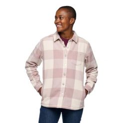 Koszula Ocieplana Damska Black Diamond Project Lined Flannel. Czerwone koszule damskie Black Diamond, s, bez wzorów, sportowe, bez kołnierzyka, bez ramiączek. W wyprzedaży za 508.35 zł.