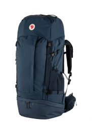 Plecak trekkingowy Fjallraven Abisko Trek 65. Niebieskie plecaki męskie Fjällräven, bez wzorów, z materiału. Za 1,242.99 zł.