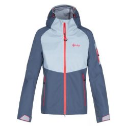 Damska kurtka 3-warstwowa Kilpi LEXAY-W. Niebieskie kurtki sportowe damskie Kilpi, xs, bez wzorów, bez ramiączek, bez kaptura, trekkingowe. Za 628.61 zł.