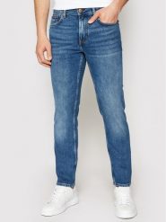 Tommy Hilfiger Jeansy Denton MW0MW15603 Niebieski Straight Fit. Niebieskie jeansy męskie Tommy Hilfiger, z bawełny. Za 309.99 zł.