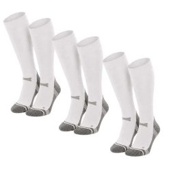 Skarpety Piłkarskie Pro Długie - 6 par - Biały. Białe skarpetki damskie XTREME SOCKSWEAR, bez wzorów, z materiału. Za 264.70 zł.