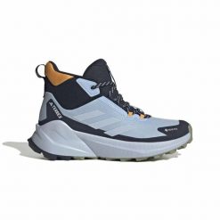Damskie buty trekkingowe adidas Terrex Trailmaker 2 Gore-Tex. Niebieskie obuwie trekkingowe damskie Adidas, z gore-texu, bez zapięcia. Za 604.65 zł.