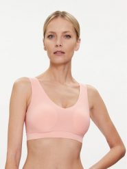 Chantelle Biustonosz top Soft Stretch C16A10 Pomarańczowy. Brązowe biustonosze Chantelle, xl, bez wzorów, z syntetyku, bez kołnierzyka, bez ramiączek. Za 189.99 zł.