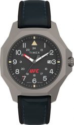 Zegarek Timex Zegarek męski Timex TW2V85700 czarny. Czarne zegarki męskie Timex, bez wzorów. Za 482.00 zł.