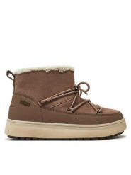 CMP Śniegowce Kayla Wmn Wp Boot 3Q79576 Brązowy. Brązowe śniegowce damskie CMP, ze skóry, bez zapięcia. Za 449.99 zł.