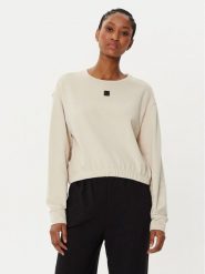 Armani Exchange Bluza XW000086 AF10172 U1095 Beżowy Regular Fit. Brązowe bluzy damskie Armani Exchange, s, bez wzorów, z bawełny, bez ramiączek, bez kaptura. Za 279.99 zł.