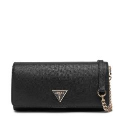 Torebka Guess. Czarne torebki do ręki damskie Guess, z aplikacjami, bez dodatków. Za 319.99 zł.