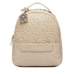 Plecak Armani Exchange. Brązowe plecaki damskie Armani Exchange, bez wzorów. Za 729.99 zł.