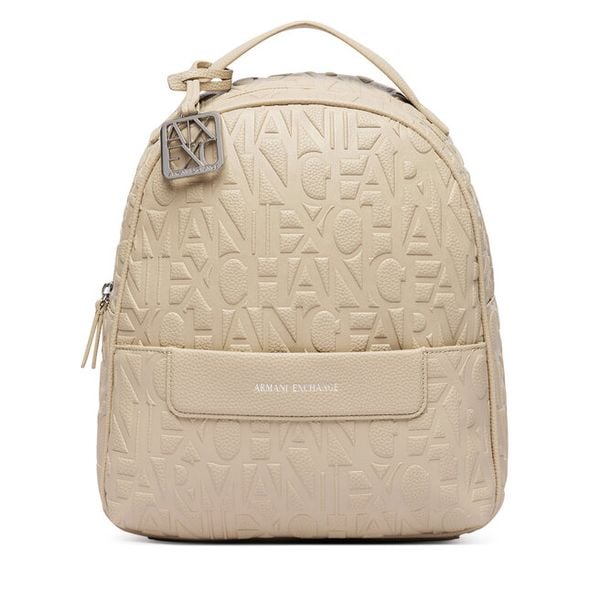 Plecak Armani Exchange. Brązowe plecaki damskie Armani Exchange, bez wzorów. Za 729.99 zł.