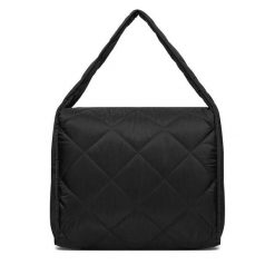 Torebka Roxy. Czarne shopperki damskie Roxy, bez wzorów, bez dodatków. Za 79.99 zł.
