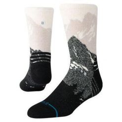 Skarpety turystyczne Stance Out Of Range Hike Crew. Białe skarpetki damskie Stance, bez wzorów. Za 83.99 zł.