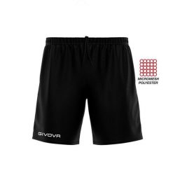 Krótkie spodenki Givova One 4XS unisex. Czarne szorty damskie Givova, bez wzorów, sportowe. Za 159.99 zł.